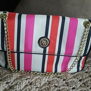Anne Klein striped purse