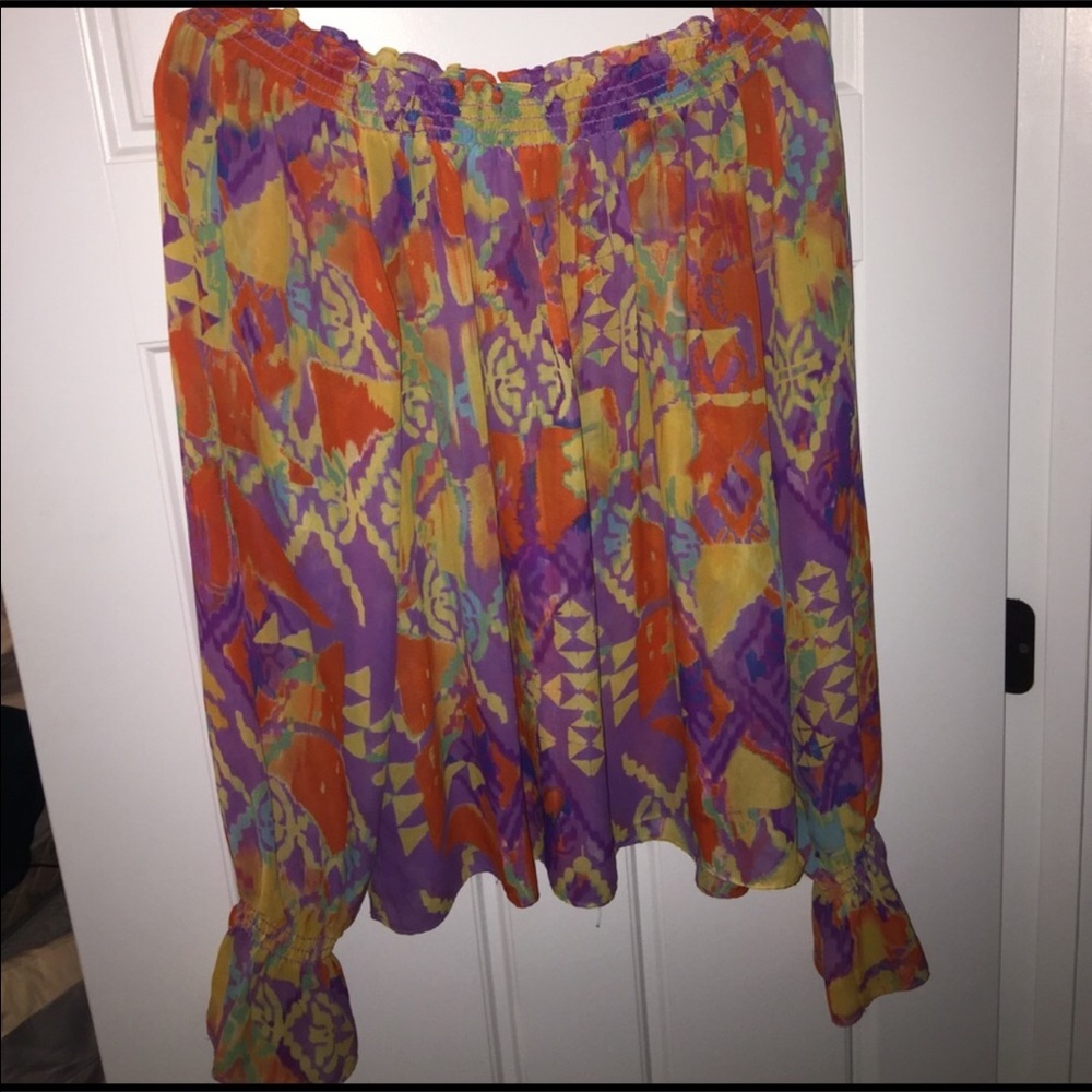 SMYM Original Off-the-shoulder tunic