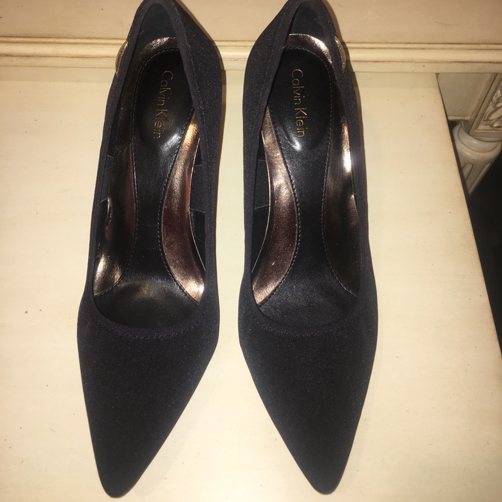 Calvin Klein black heels