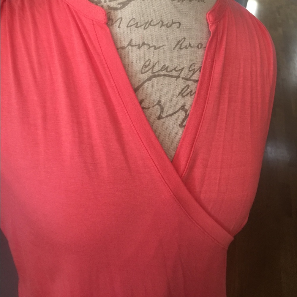 Banana Republic Coral Sleeveless Top NWT