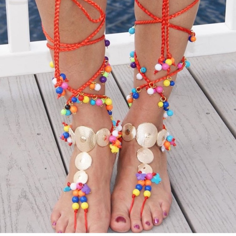 Barefoot sandals!
