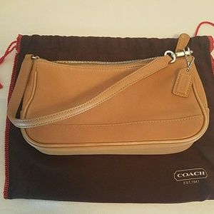 COACH Leather Demi Bag (Tan)