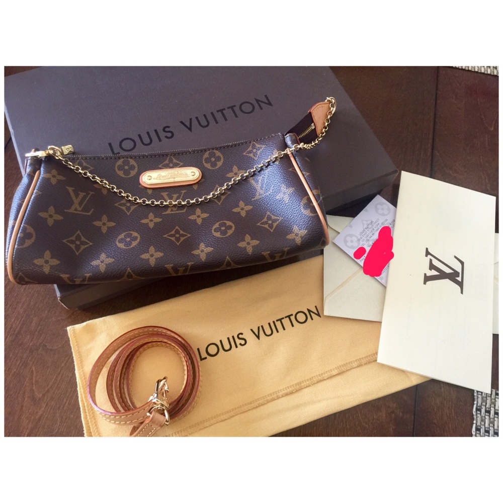SOLD! Monogram Eva Clutch