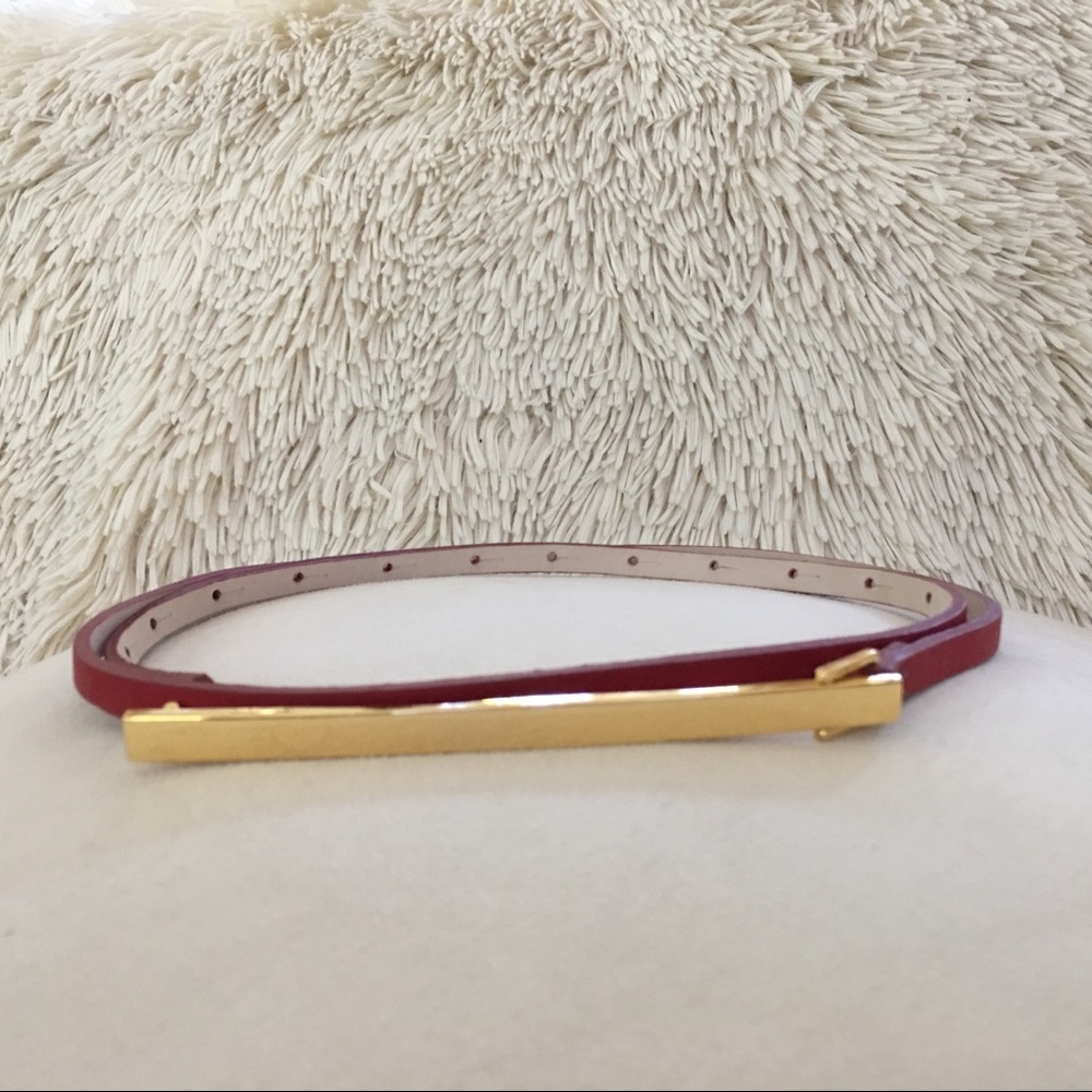 B-low the Belt Mars belt (red and gold)