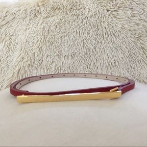 B-low the Belt Mars belt (red and gold)