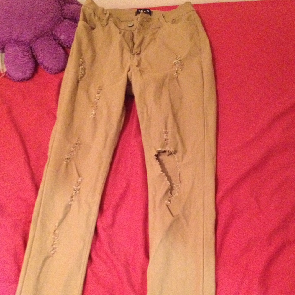 Stretchy Skinny Jeans.