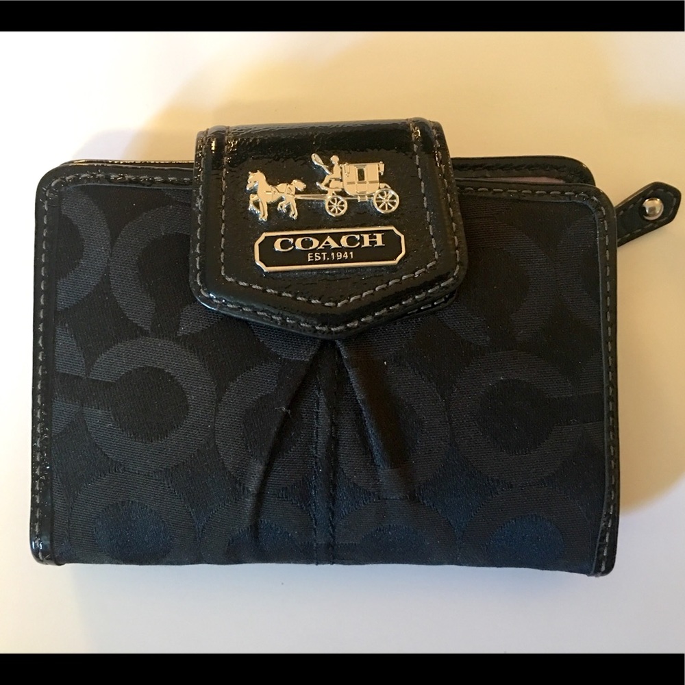 Black Coach Wallet