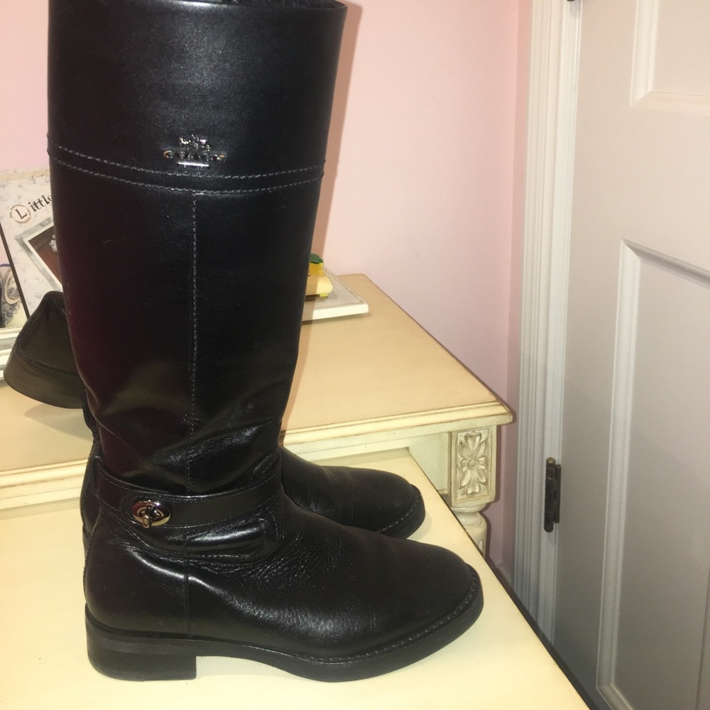 Coach tall boots