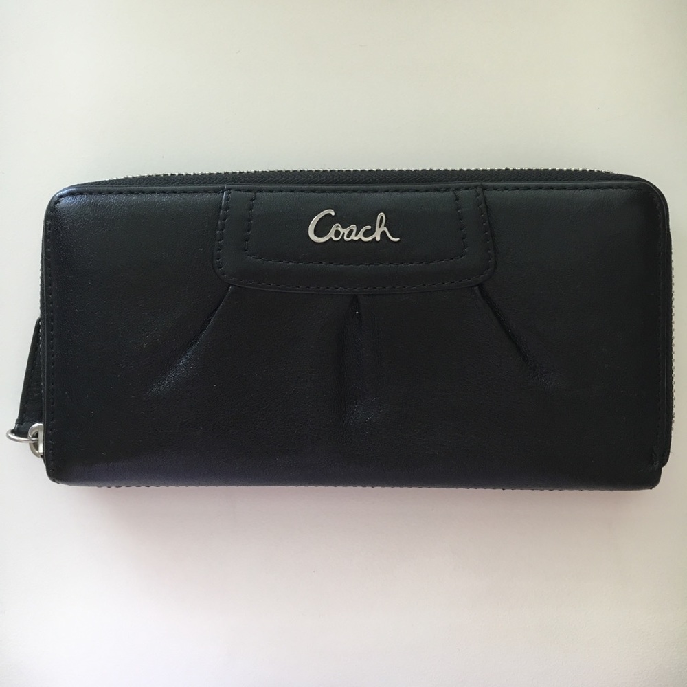 Coach Accordion Zip Wallet