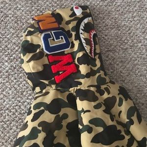 BAPE Snowboard zip up Jacket