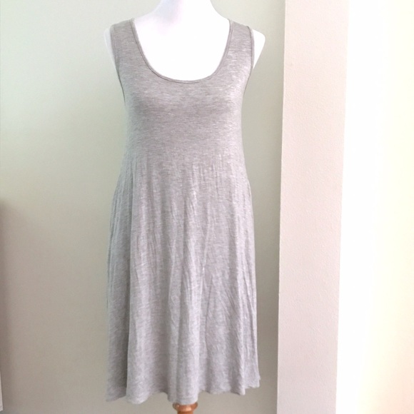 42pops Dresses & Skirts - Heather Sleeveless jersey Knit dress with pockets