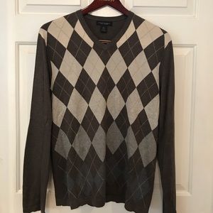 Men's silk cashmere sweater
