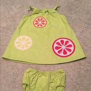 Excellent Gymboree dress with bloomers.