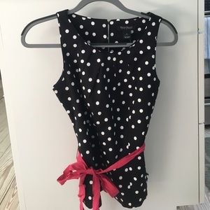 Women's polka dot shirt never worn