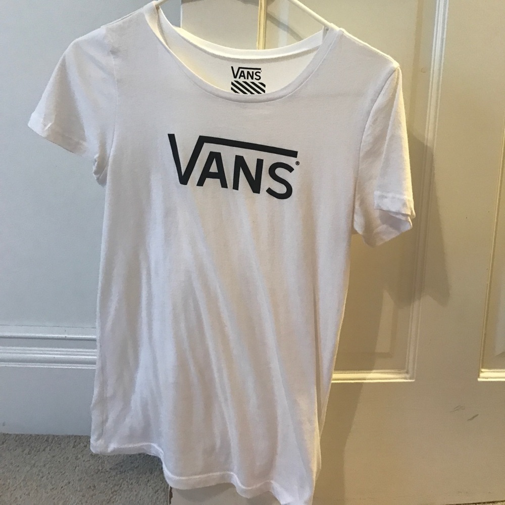 White vans t shirt