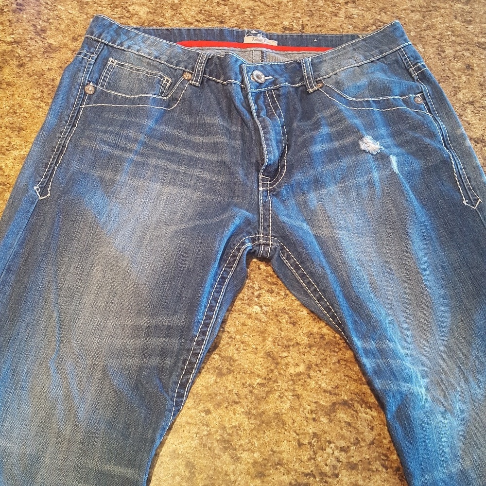 Antique Rivet Original Straight Jeans