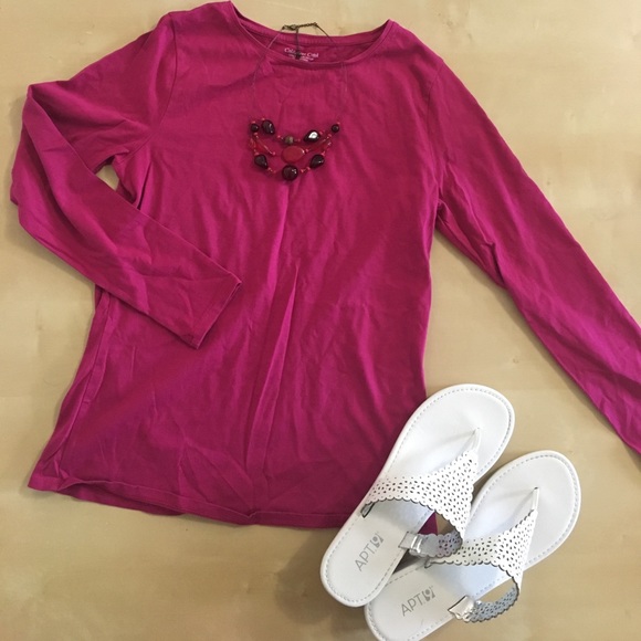 Coldwater Creek Long-Sleeve Tee - Picture 1 of 2