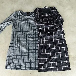 2 size 8 dresses from new look