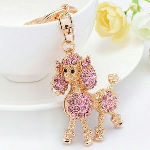 Fashion Dog Diamond Keychain! ♡