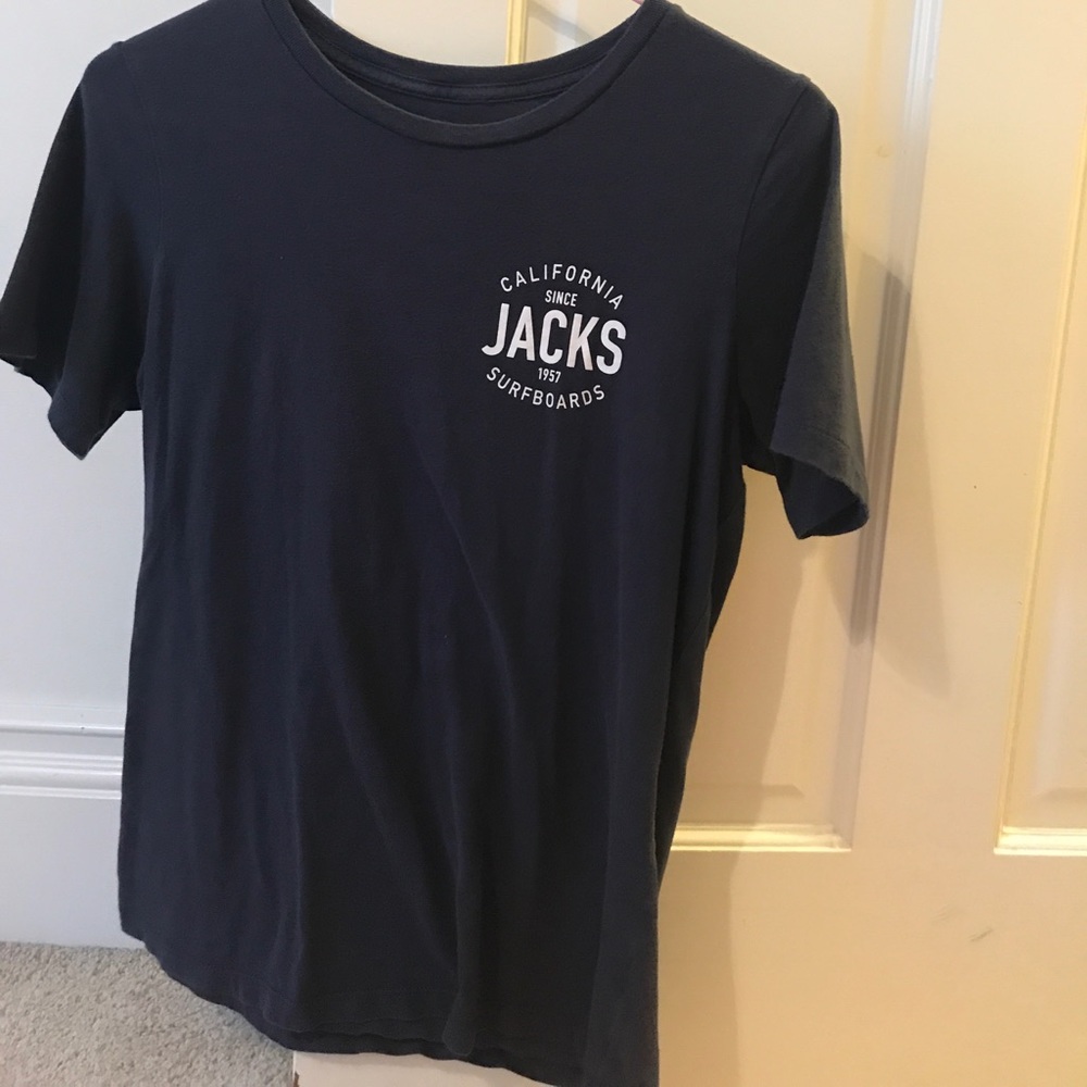 Navy blue Jacks Surfboards T shirt
