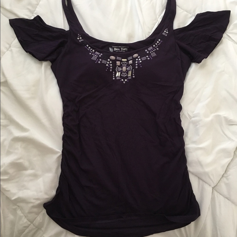 Cold Shoulder Bra Top