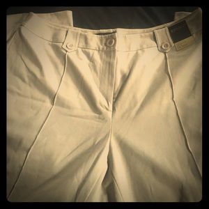NWT Lane Bryant Khaki Dress Pants w/front seams 16