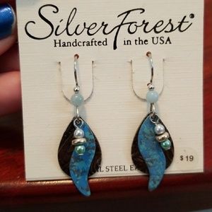 Silver Forest Handcrafted Earrings