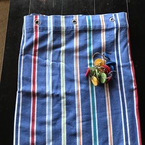 Pottery Barn kids shower curtain