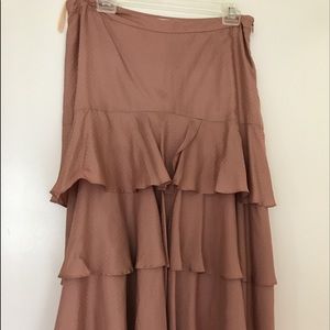 Banana Republic silk Skirt sz 8