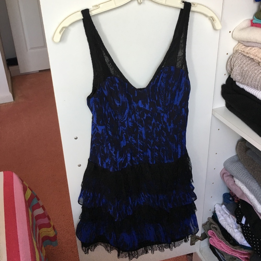 Guess blue dress