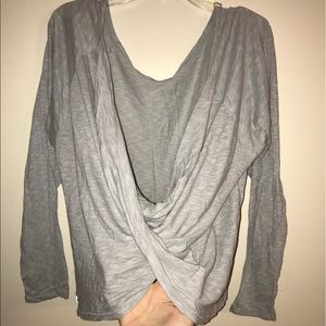 Fabletics Loose Fitting Long Sleeve Workout Crop