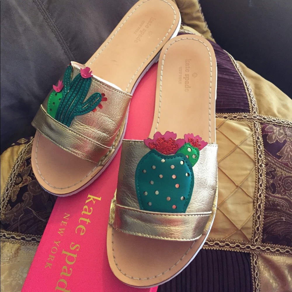 🔴SOLD 🔴Kate Spade New York iguana sandal - Picture 1 of 5