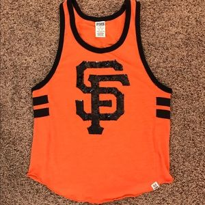 PINK SF Giants Tank