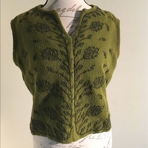 Vintage knit vest