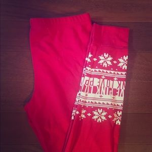 PINK! Thermal pajama jogger BOTTOMS