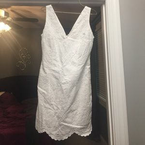 White Lilly Pulitzer dress
