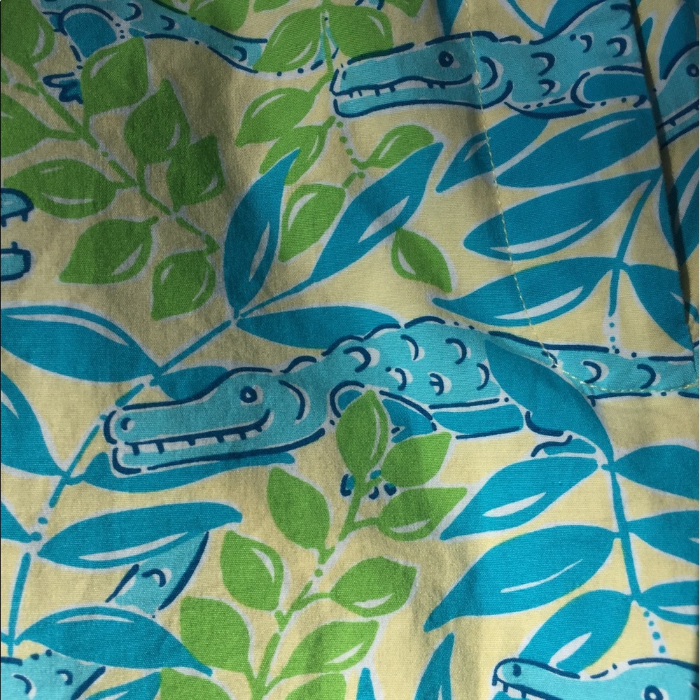 Lilly Pulitzer Alligator cropped pants