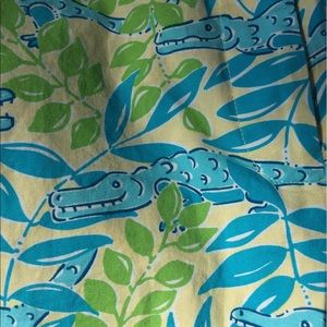 Lilly Pulitzer Alligator cropped pants