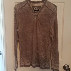 Light brown Buckle black size medium mens shirt