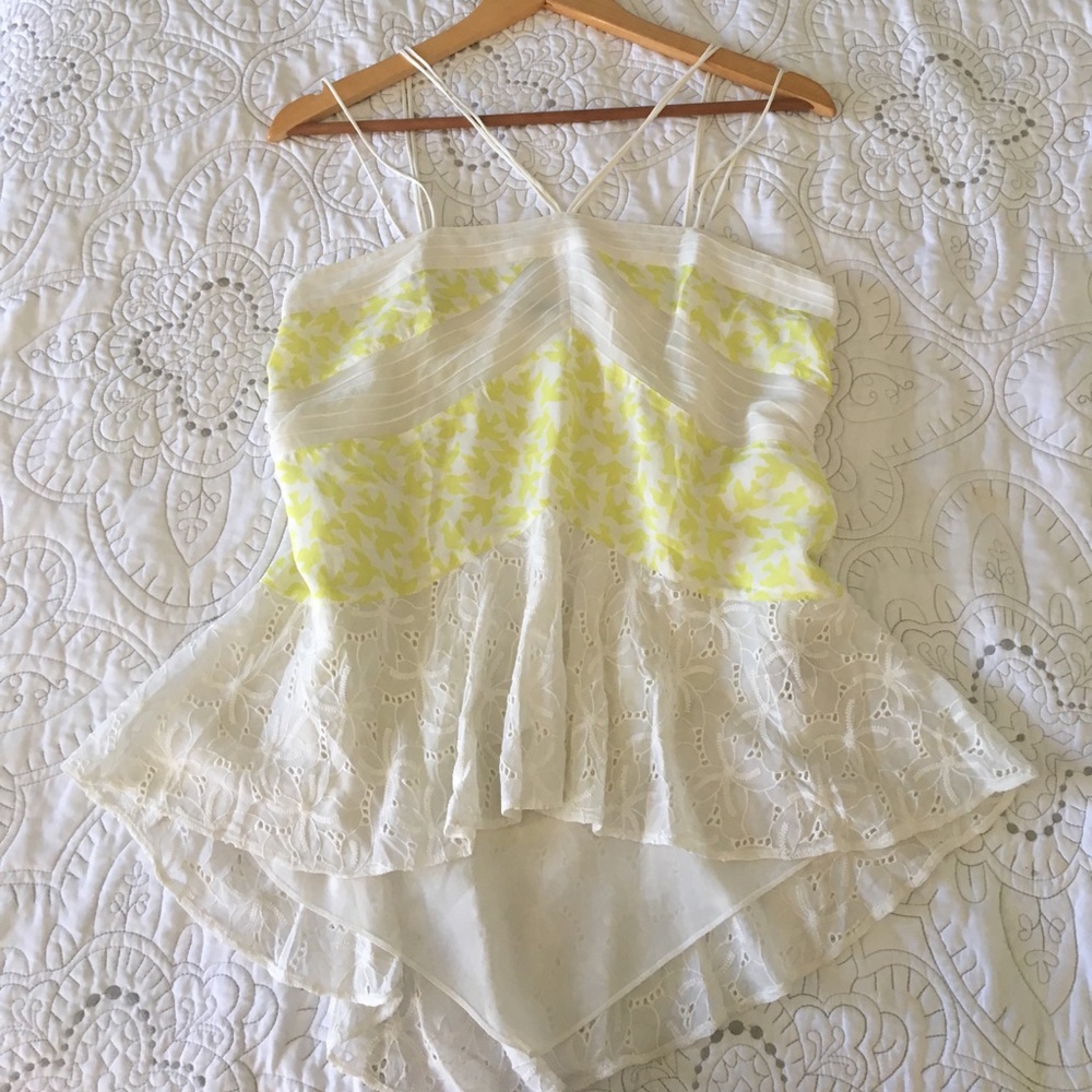 • Anthropologie • Leifnotes strappy boho tank top - Picture 2 of 7