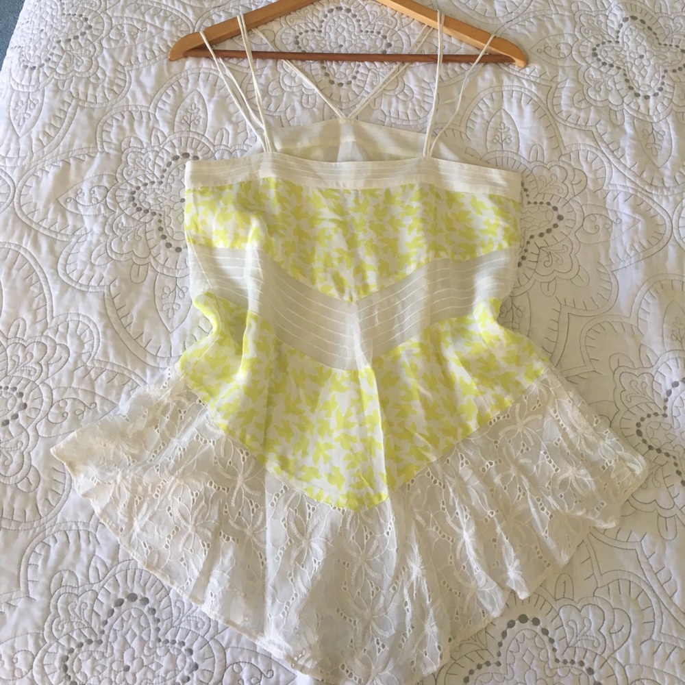 • Anthropologie • Leifnotes strappy boho tank top - Picture 6 of 7