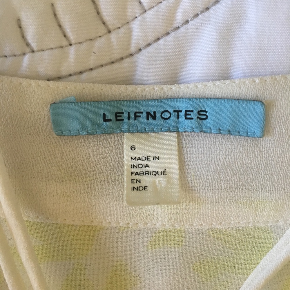 • Anthropologie • Leifnotes strappy boho tank top - Picture 7 of 7