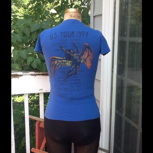 Rare VTG Led Zepplin World Tour 1977 - Picture 3 of 6