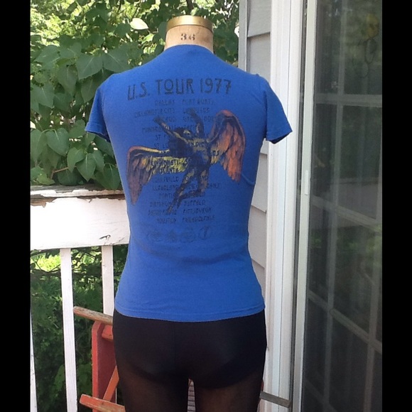 Rare VTG Led Zepplin World Tour 1977 - Picture 4 of 6