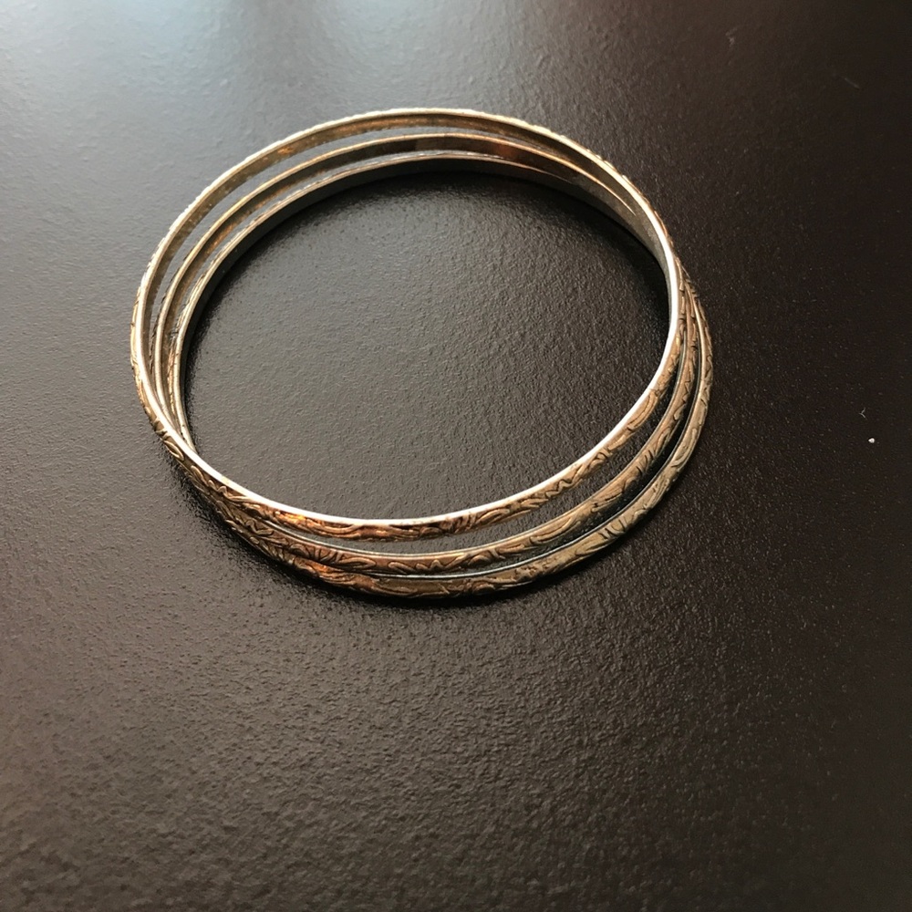 3 set gold bracelet