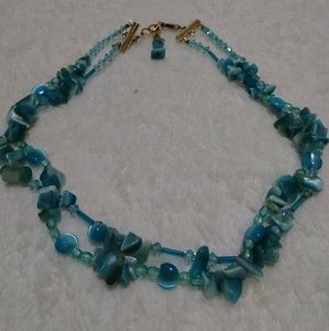 Gorgeous Blue Necklage