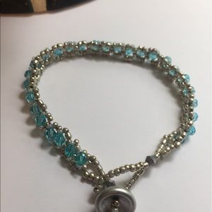 Hand Sewn Right Angle Weave Fashion Bracelet