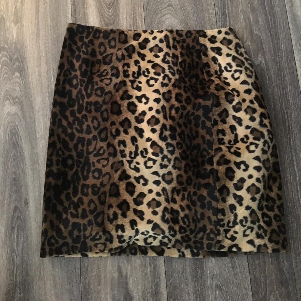 Vintage Leopard Skirt