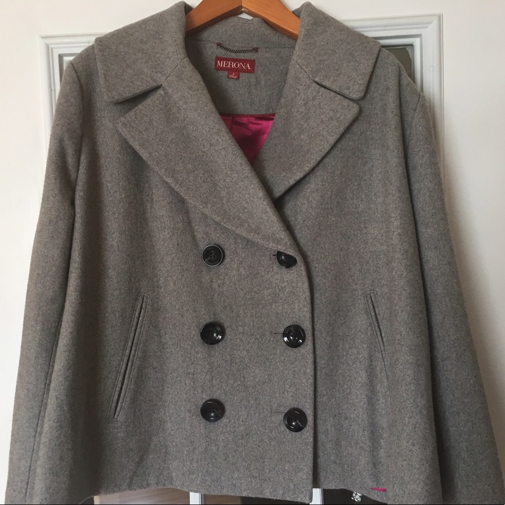 Merona Plus Size Peacoat