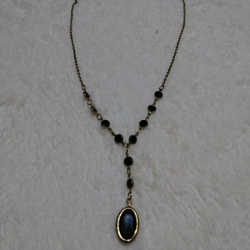 Black and Gold Necklace